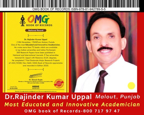 Dr.Rajinder Kumar Uppal